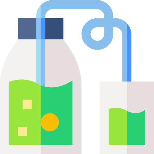 Distilling laboratory flask experiment icon