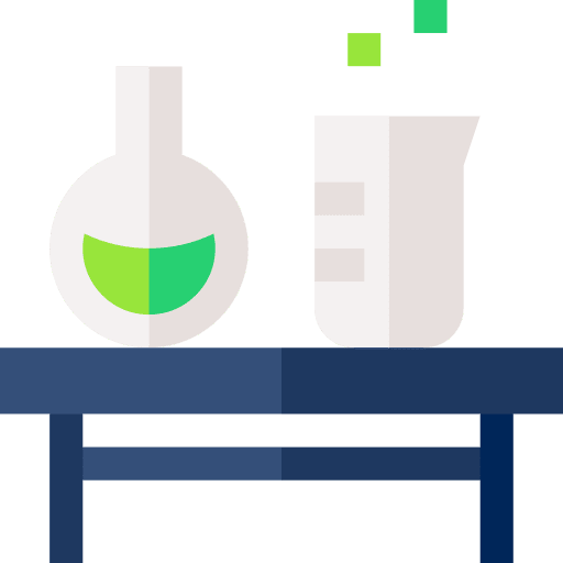 Experiment science chemistry test tubes icon