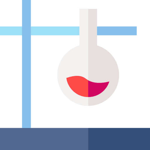 Flask chemical chemicals laboratory icon Flask chemical chemicals laboratory icon