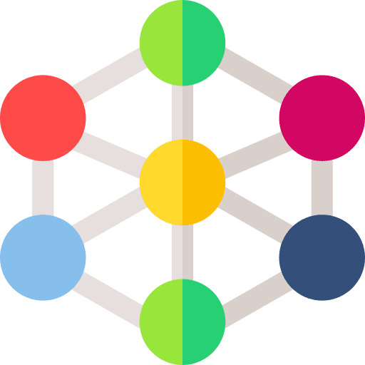 Molecule physics molecule chemical icon