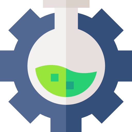 Settings research laboratory test tube icon Settings research laboratory test tube icon