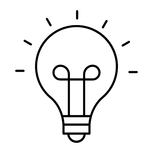 Light bulb light bulb electronics illumination icon