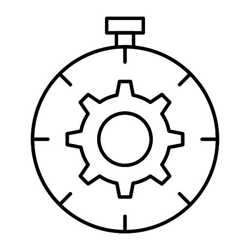 Timer gear timer repair icon