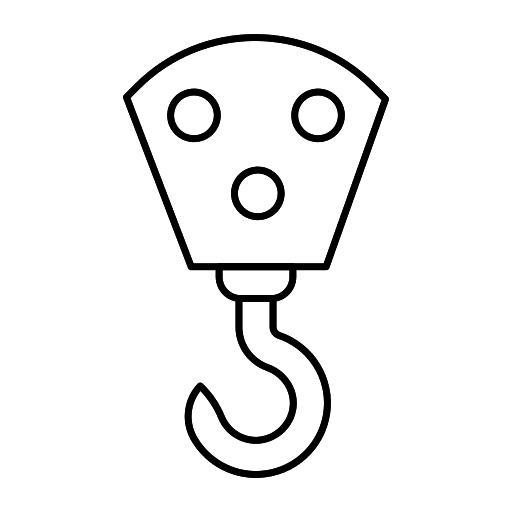 Hook hook lift industry icon