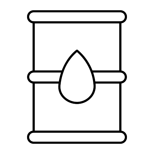 Oil barrel oil barrel diesel tank icon