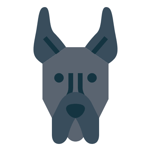 Great dane animals dog mammal icon Great dane animals dog mammal icon