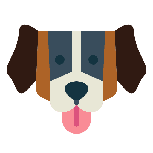 Saint bernard animals saint bernard animal icon Saint bernard animals saint bernard animal icon