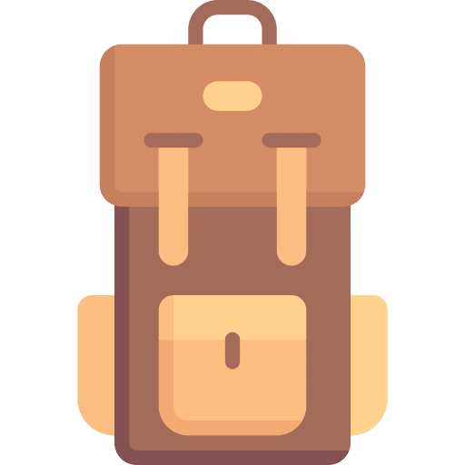 Backpack camping backpack adventure icon Backpack camping backpack adventure icon