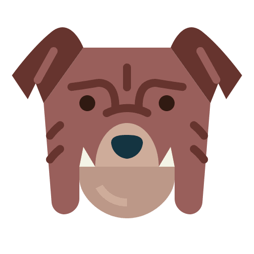 Bulldog animals animal mammal icon Bulldog animals animal mammal icon
