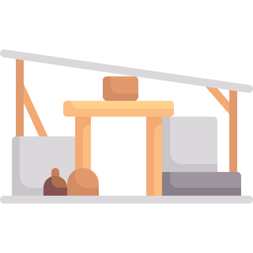 Hut hut homeless building icon Hut hut homeless building icon