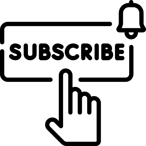 Subscribe follow subscription button icon