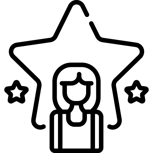 Celebrity people user blogger icon