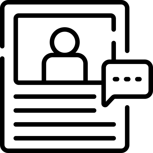 Comments multimedia comments user icon