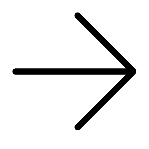 Right arrow forward next directional sign icon