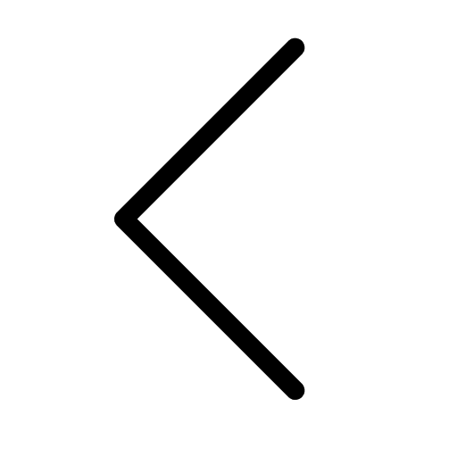 Chevron left direction previous icon