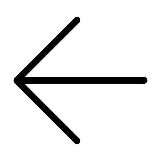 Left arrow backward directional sign direction icon Left arrow backward directional sign direction icon