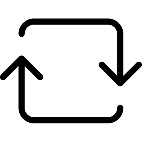 Loop refresh re continuous icon Loop refresh re continuous icon