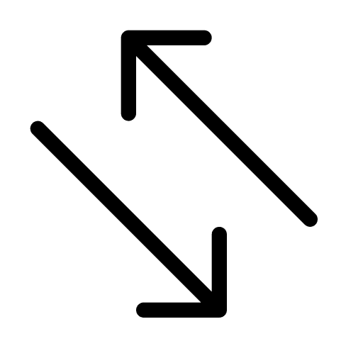 Swap arrows swap diagonal icon Swap arrows swap diagonal icon