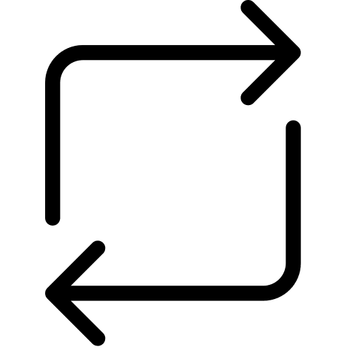 Loop cycle loop repeat icon Loop cycle loop repeat icon