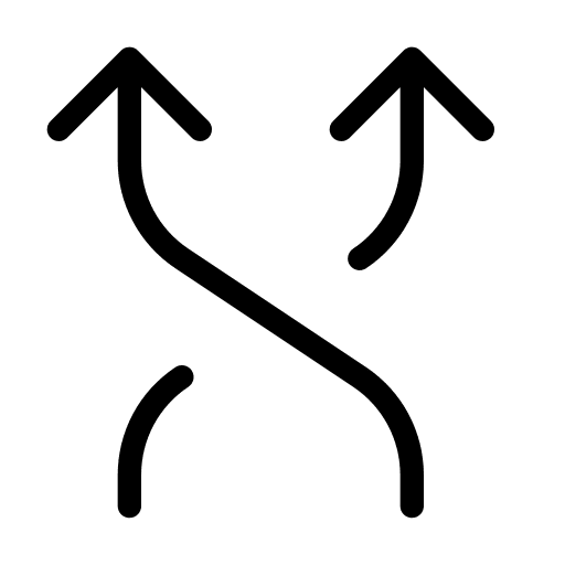 Shuffle up swap direction icon Shuffle up swap direction icon