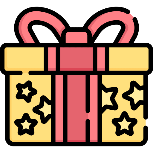 Gift surprise gift birthday and party icon Gift surprise gift birthday and party icon