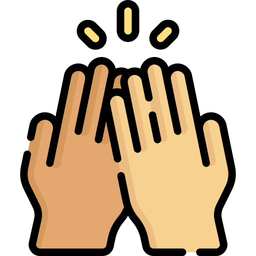 High five trust friendship high five icon High five trust friendship high five icon