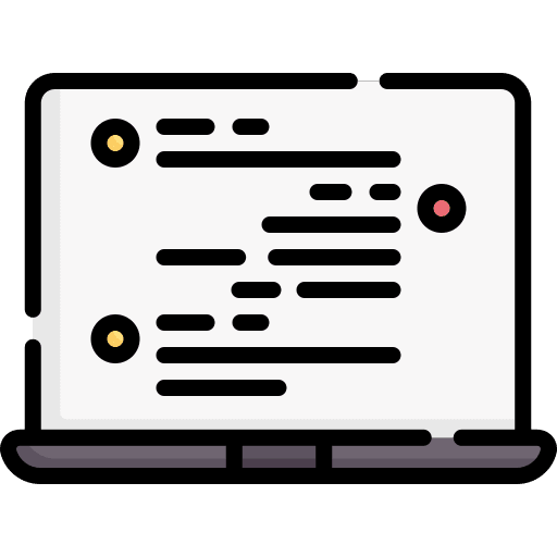 Chat communications laptop computer icon Chat communications laptop computer icon