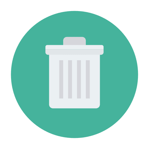 Dustbin ui garbage trash icon