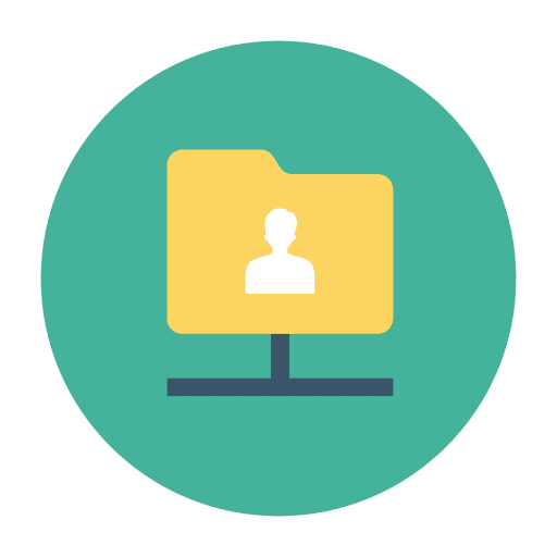 Folder user folder file icon