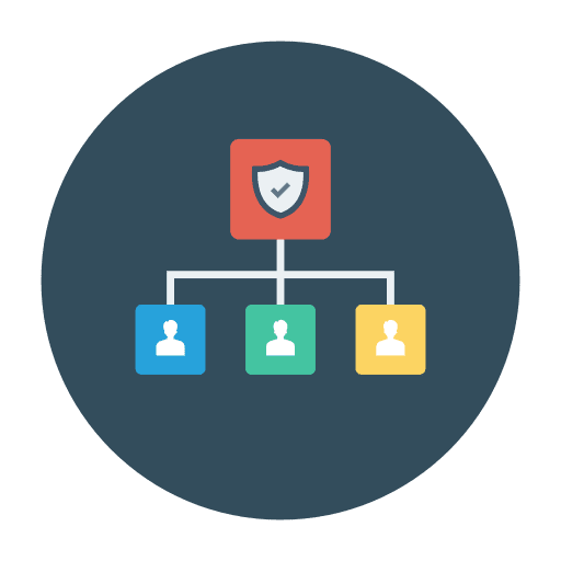 Network network user protection icon