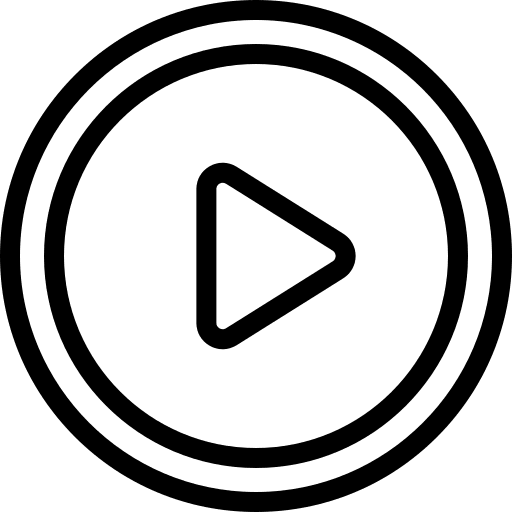Play button button video player play button icon