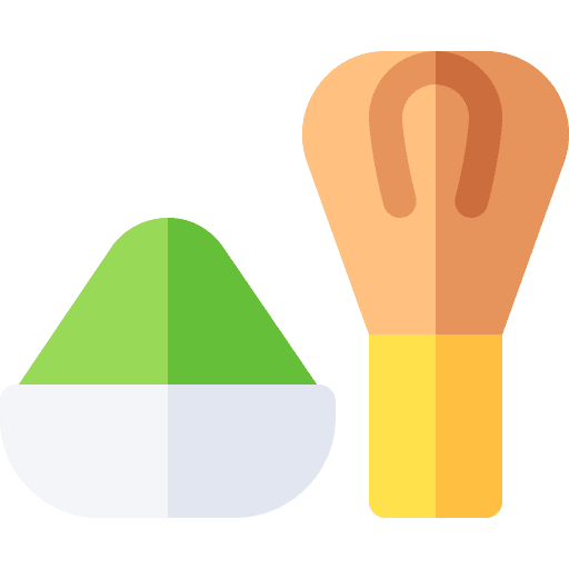 Matcha food and restaurant tea leaf matcha icon Matcha food and restaurant tea leaf matcha icon