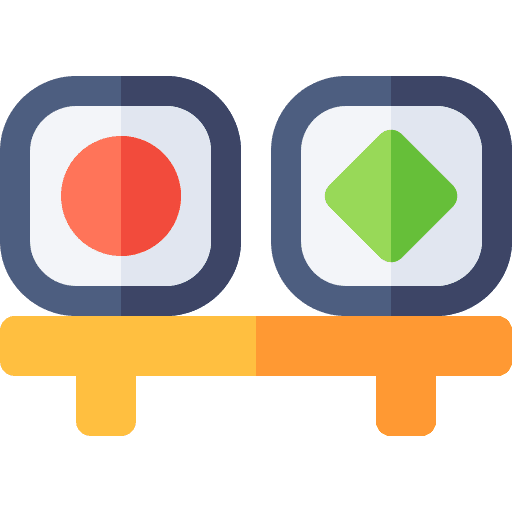Sushi roll maki japanese food sushi icon Sushi roll maki japanese food sushi icon