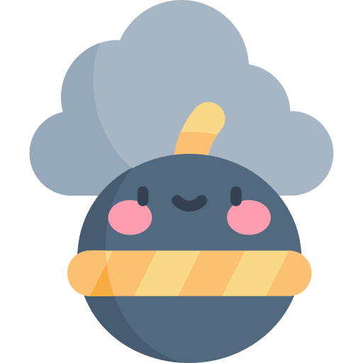 Smoke bomb miscellaneous military smoke bomb icon