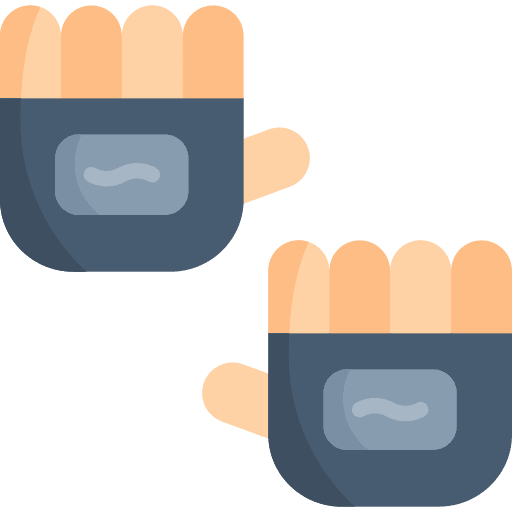 Gloves warrior fight miscellaneous icon Gloves warrior fight miscellaneous icon