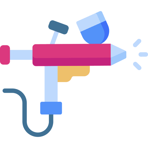 Airbrush airbrush art and design tool icon Airbrush airbrush art and design tool icon