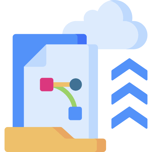 Send file communications mobile file icon Send file communications mobile file icon