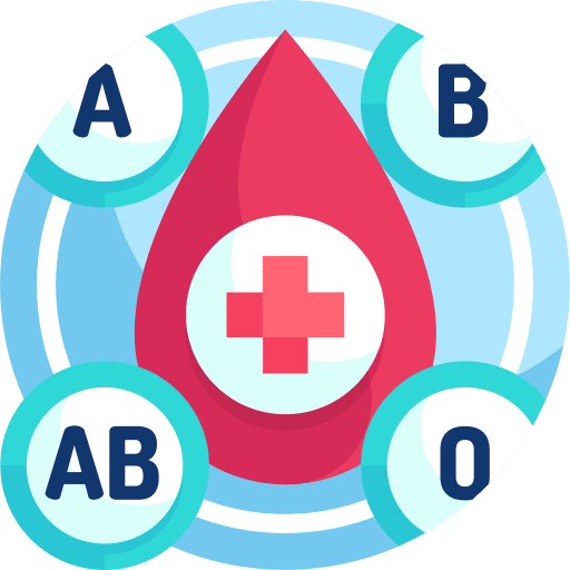 Blood type transfusion blood type blood donation icon