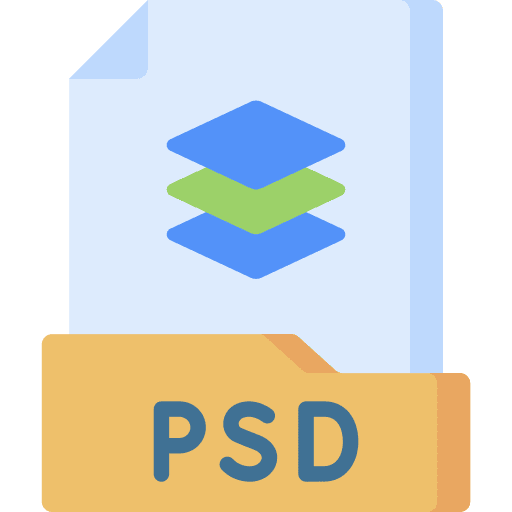 Psd file format psd file extension files and folders icon Psd file format psd file extension files and folders icon