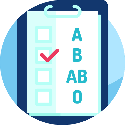 Blood test blood type blood donation transfusion icon Blood test blood type blood donation transfusion icon