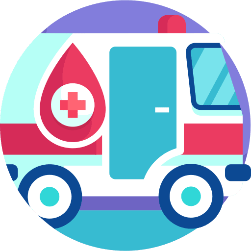 Ambulance automobile transport ambulance icon Ambulance automobile transport ambulance icon