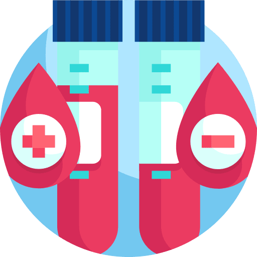 Blood type blood type transfusion positive icon Blood type blood type transfusion positive icon