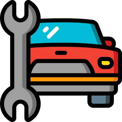Car car mechanic repair icon