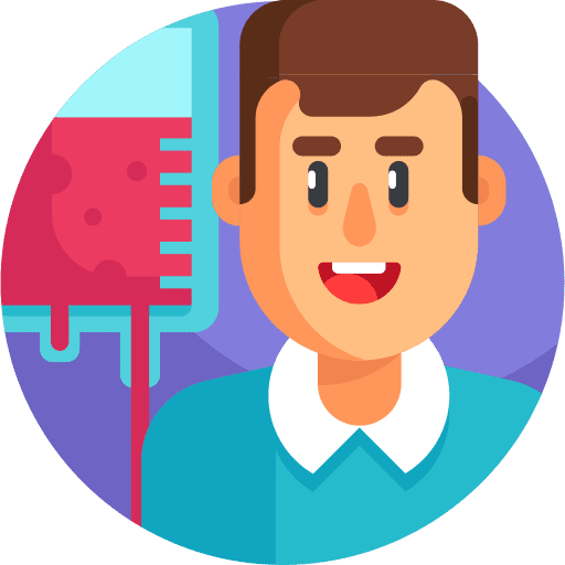 Donor man transfusion blood donation icon Donor man transfusion blood donation icon