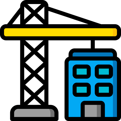 Building site building office icon