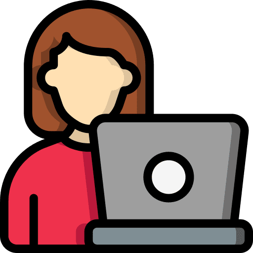 Entrepeneur device user laptop icon