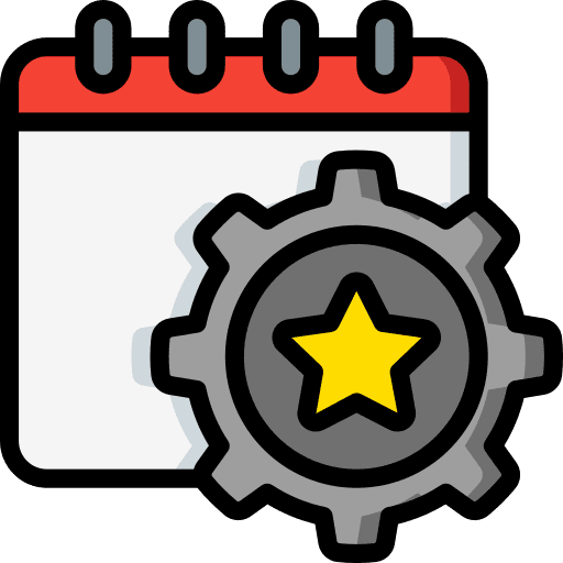 Event management schedule date calendar icon