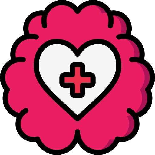 Mental health healthcare brain studies icon