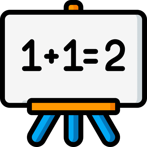 Whiteboard addition education whiteboard icon