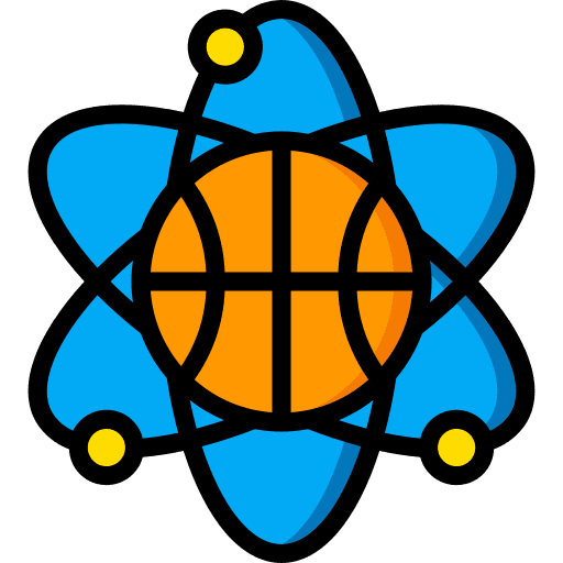 Science game fitness sports and competition icon